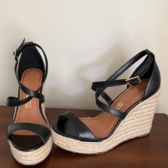 SANTA LOLLA New Espadrille Sandals Heels Size 8 - Picture 5 of 13